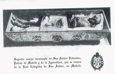 Sarcófago con las reliquias
de San Isidro